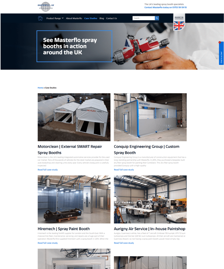 Masterflo - Case Studies